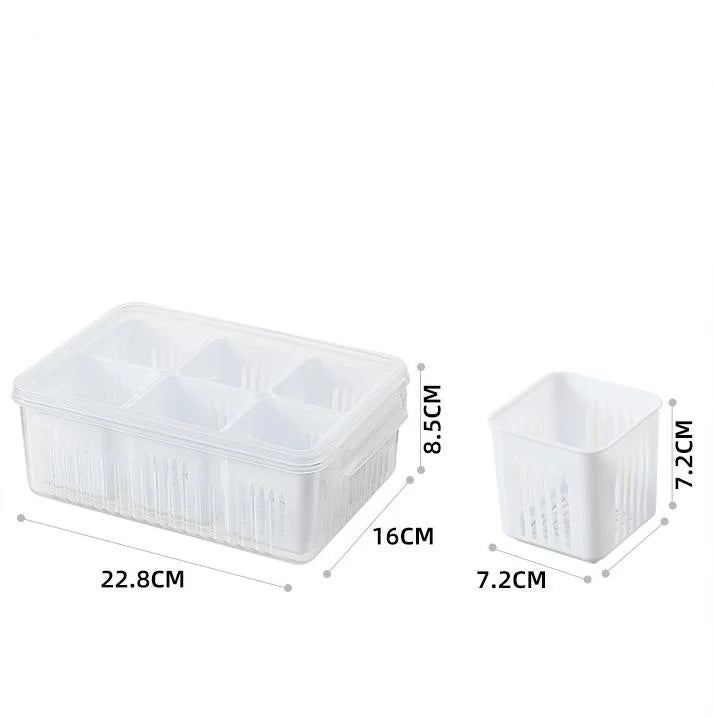 Organizador de legumes para geladeira