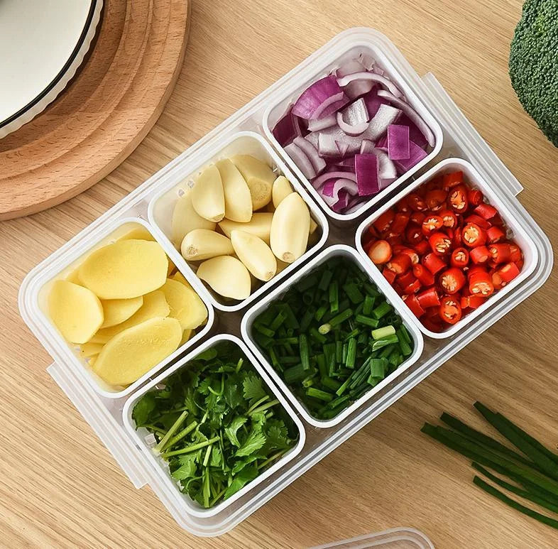 Organizador de legumes para geladeira